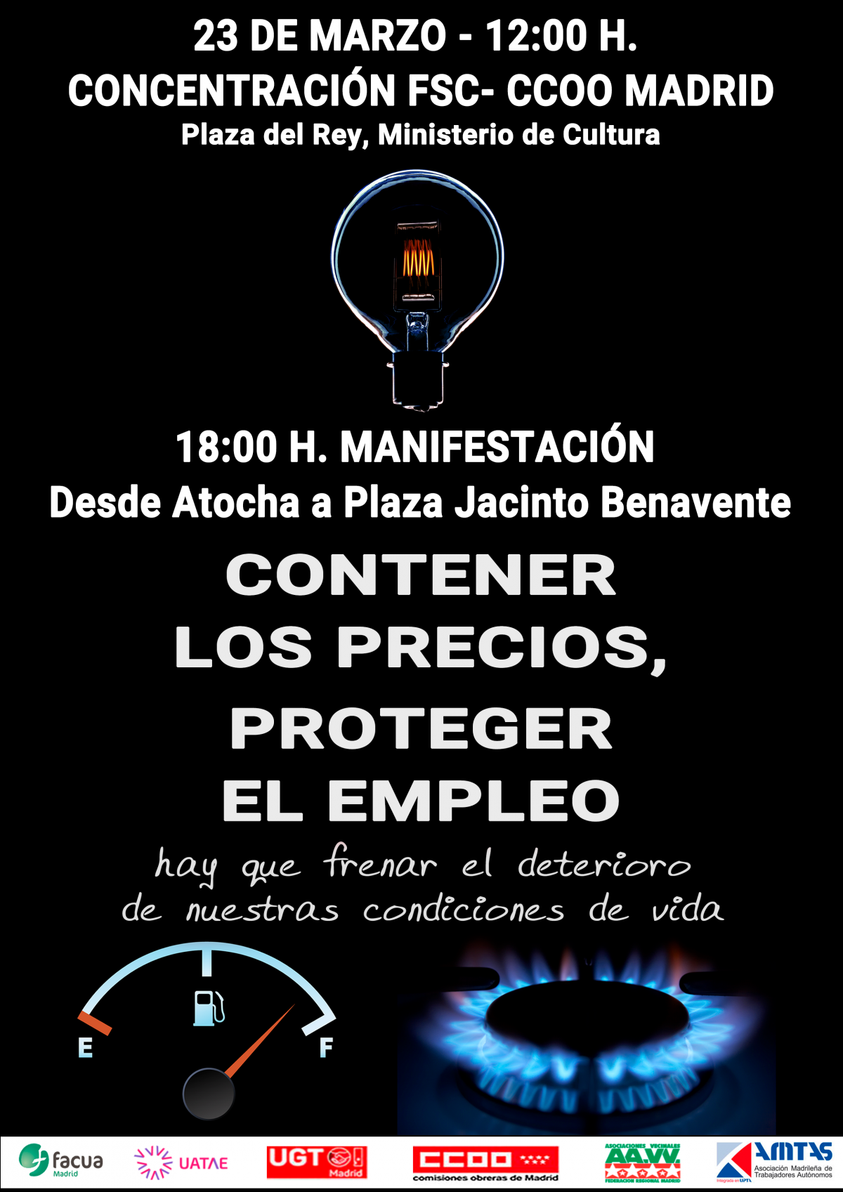 Concentración FSC-CCOO Madrid