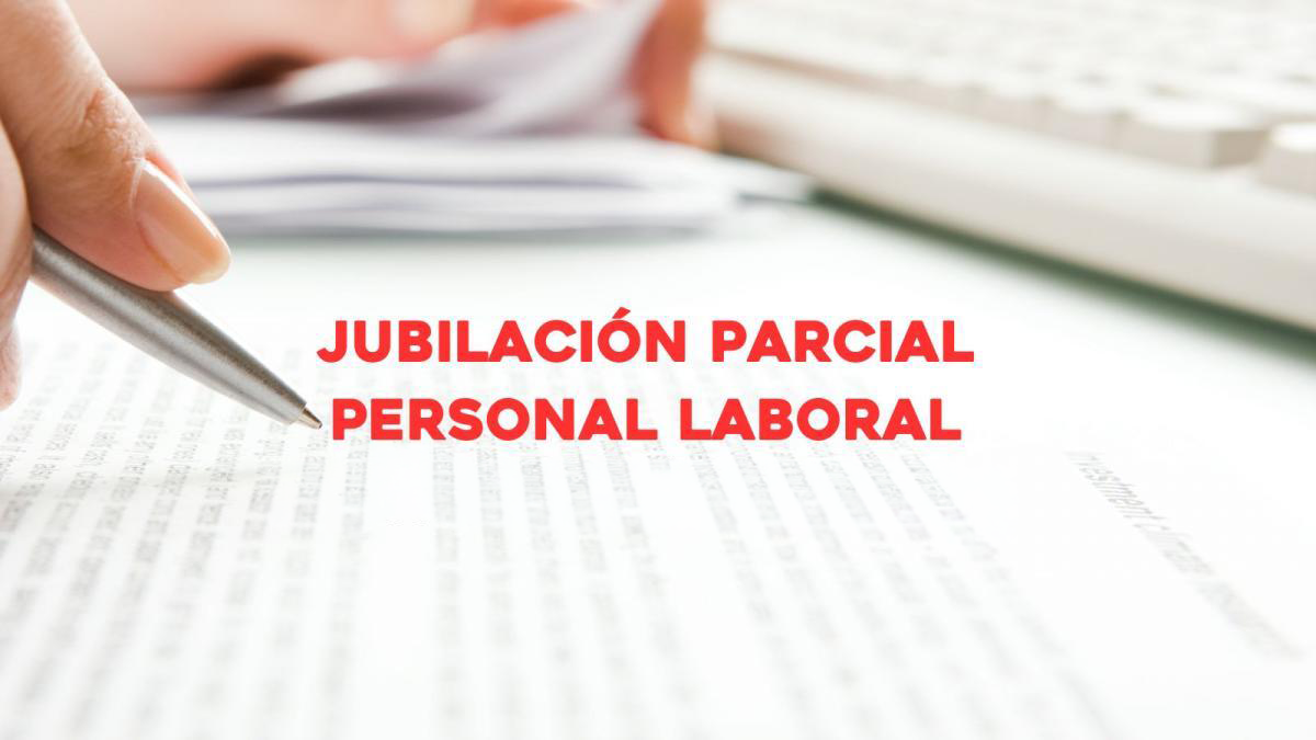 Jubilación parcial personal laboral
