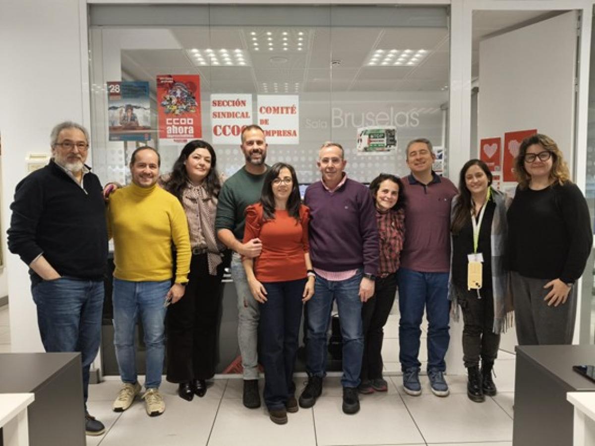 Representantes de FSC Madrid CCOO