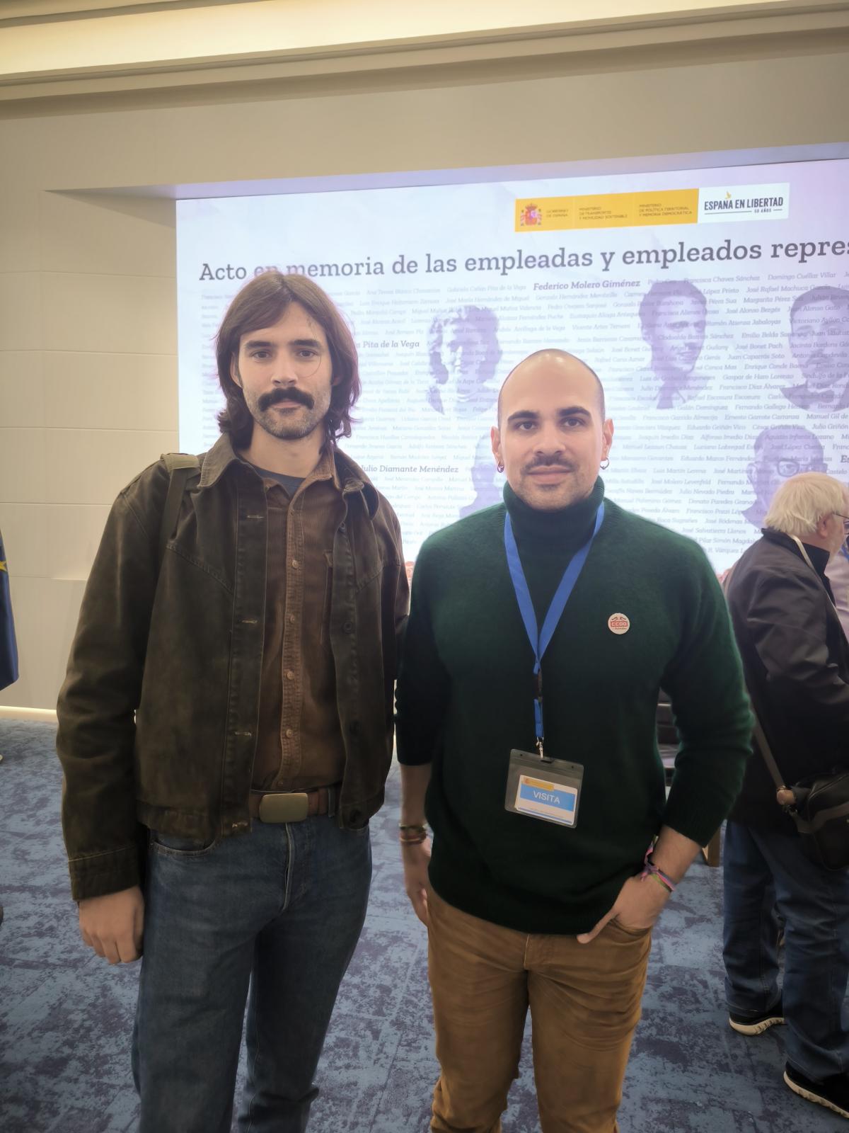 Acto de reparación de la memoria de las empleadas y empleados represaliados