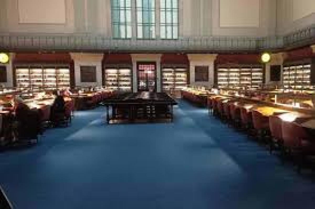 Interior de la Biblioteca Nacional