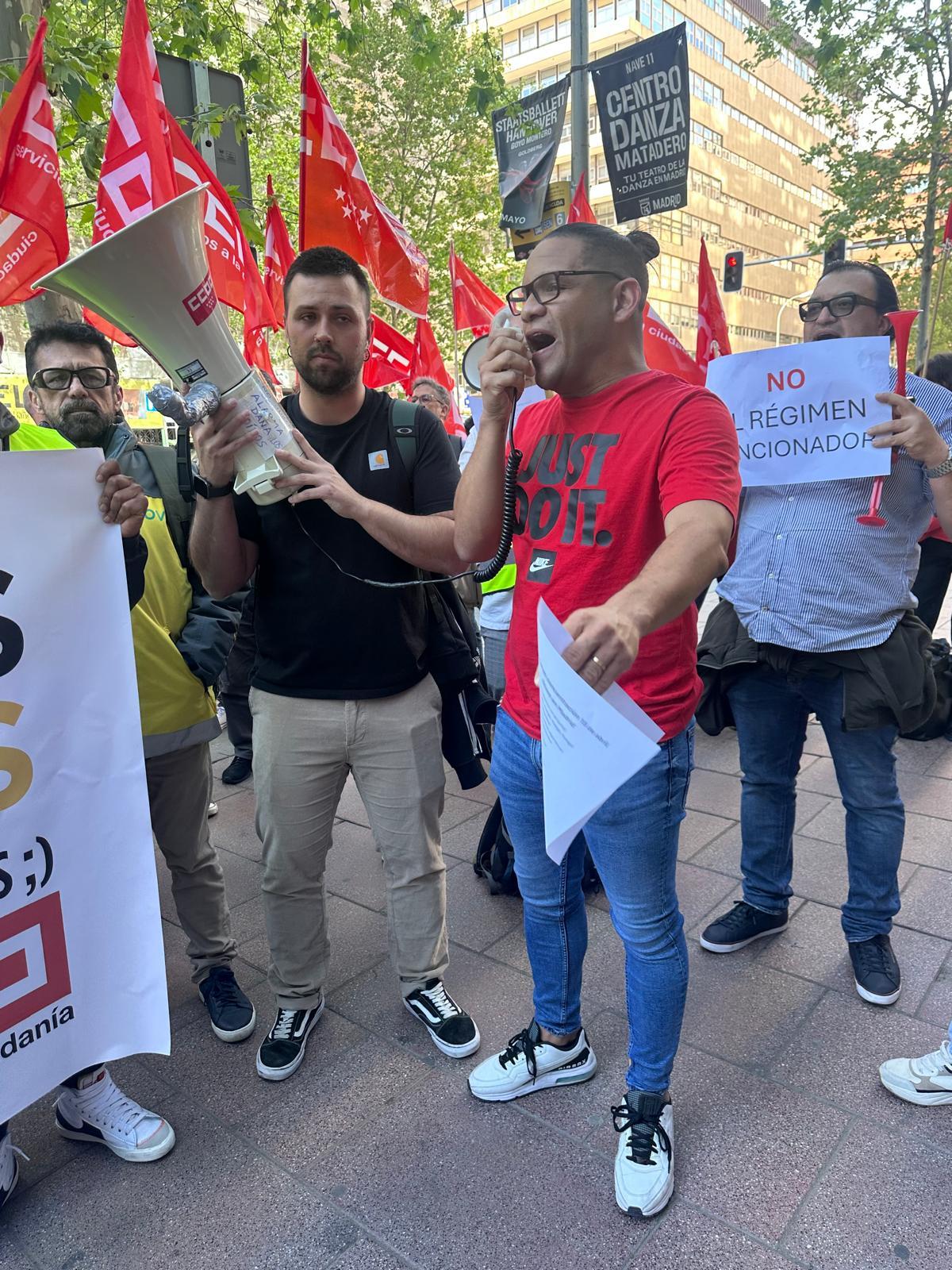 Concentración Glovo