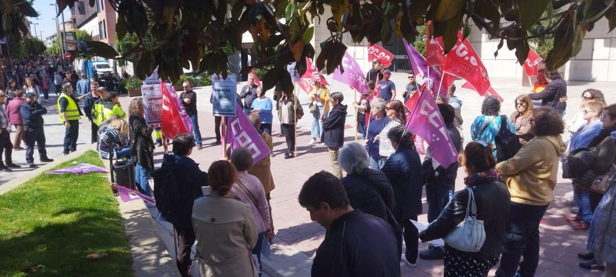 Concentracin en el Ayuntamiento de Getafe