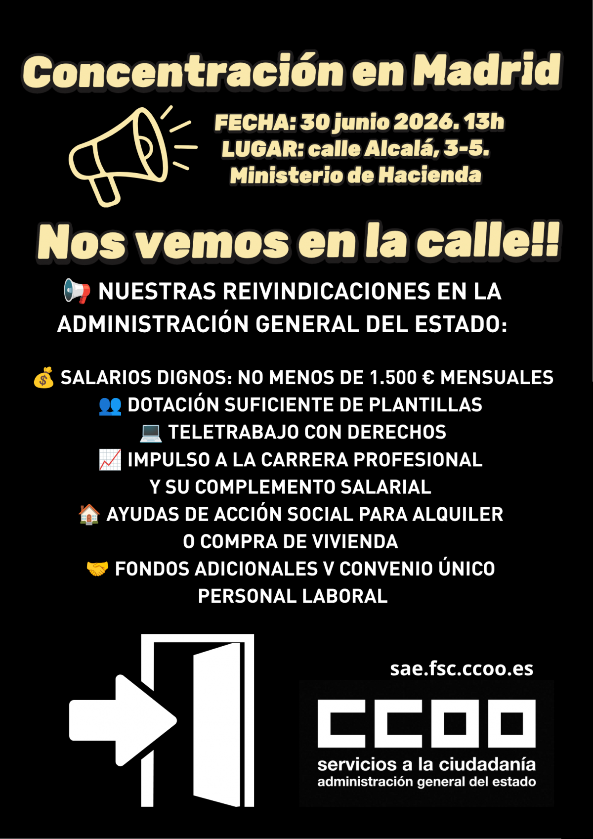 Nos vemos en la calle!